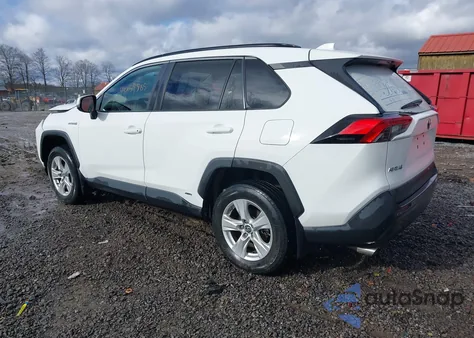 2021 Toyota Rav4 Hybrid Le из США, поврежденный, VIN 4T3M6RFVXMU022760